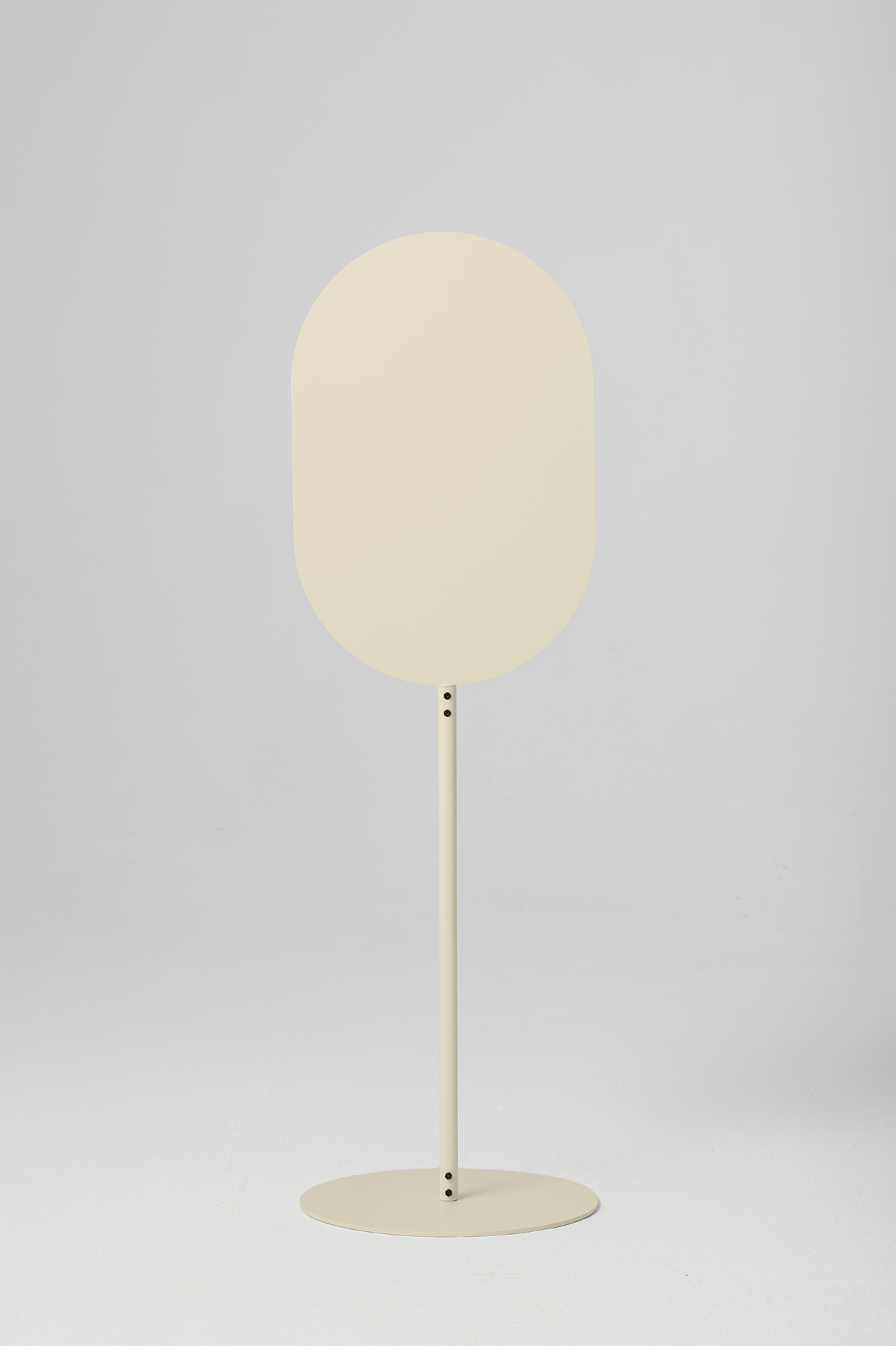 Bean Standing Sign Ivory