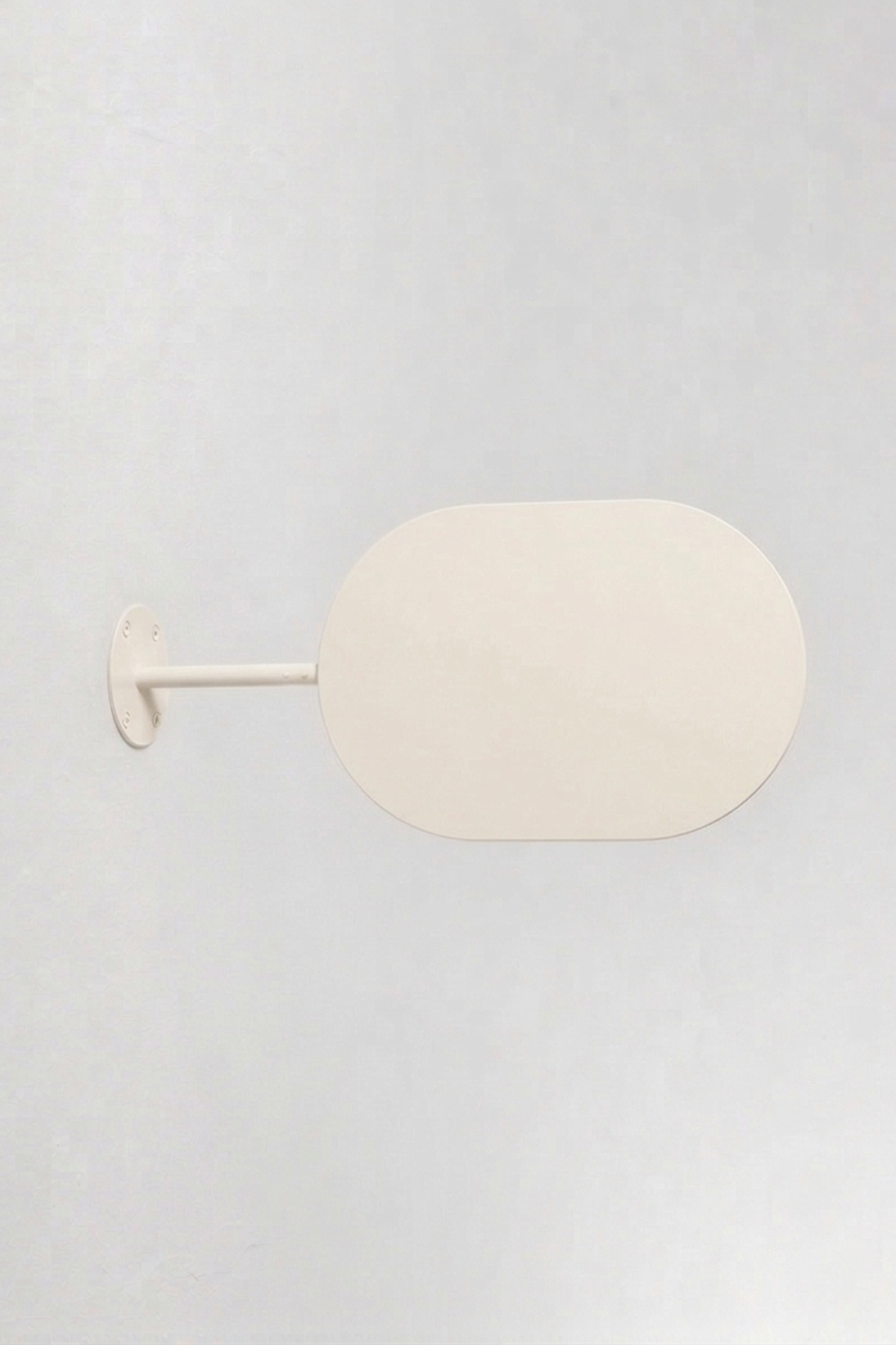 Bean Hanging Sign Ivory