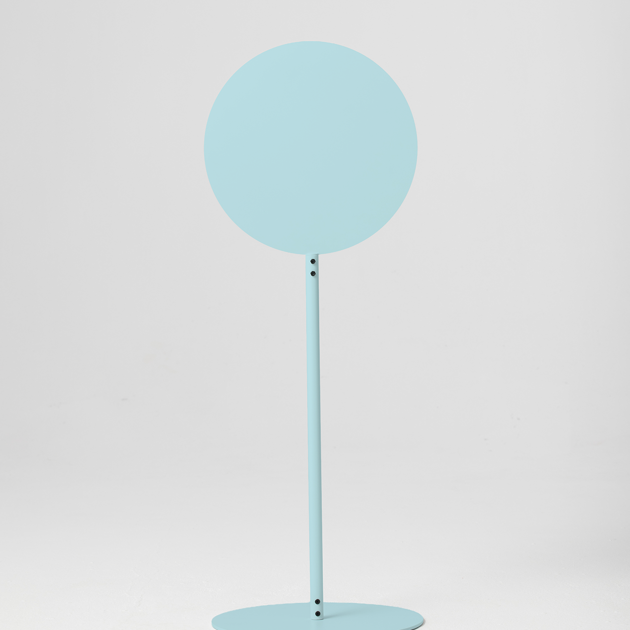 Round Standing Sign Baby Blue