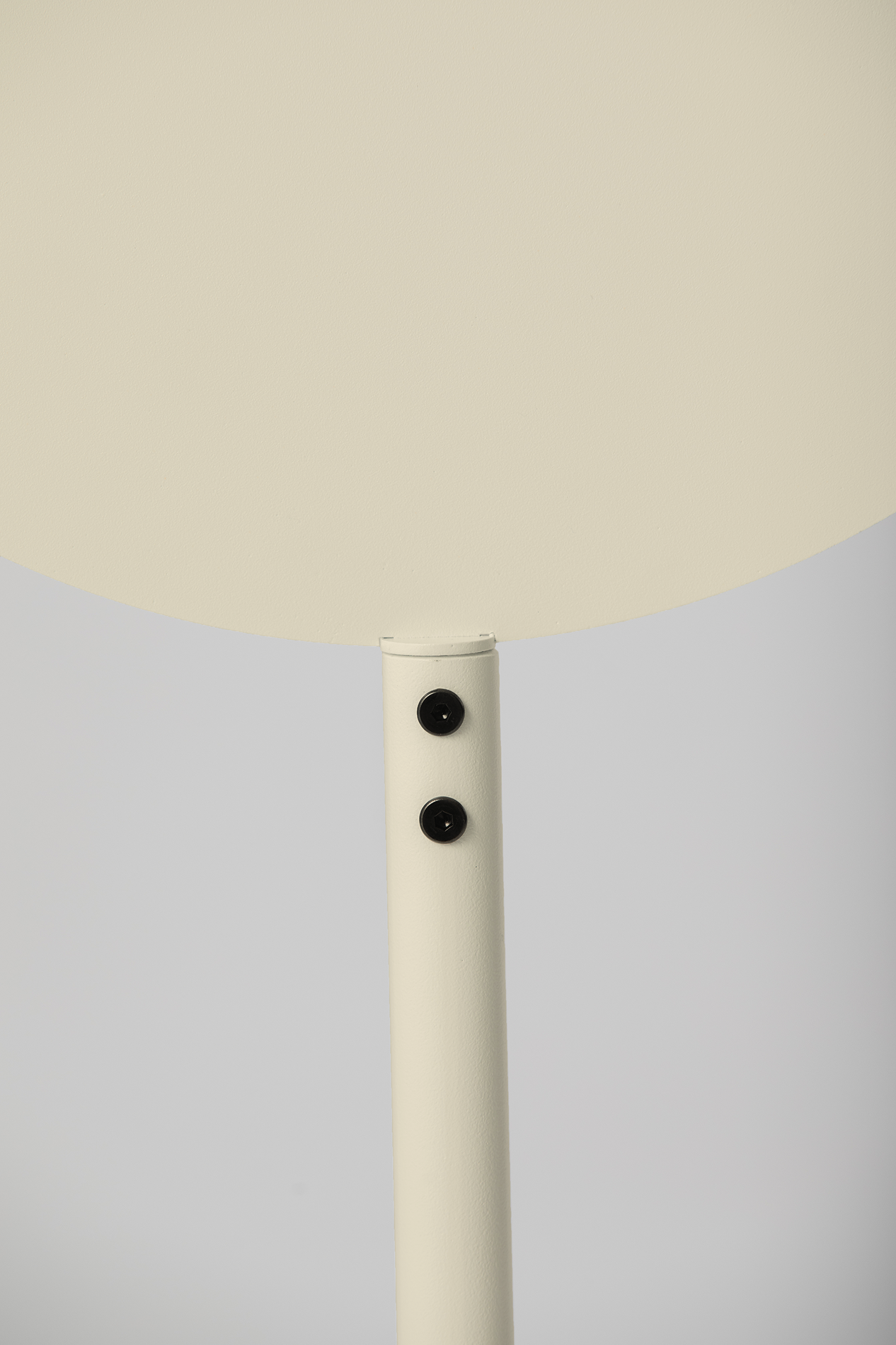 Round Standing Sign Ivory